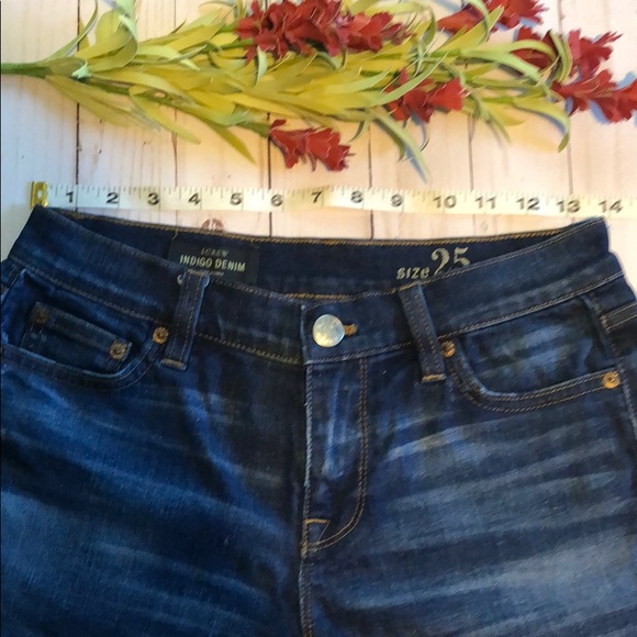 J. Crew Indigo denim shorts size 25 - Picture 2 of 6